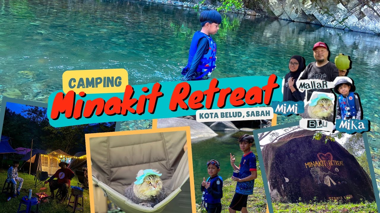 MINAKIT RETREAT Bundu Paka Kota Belud Sabah. One of the best camping site in Sabah