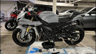2022 Suzuki GSX-R 750 Oil and Filter Change