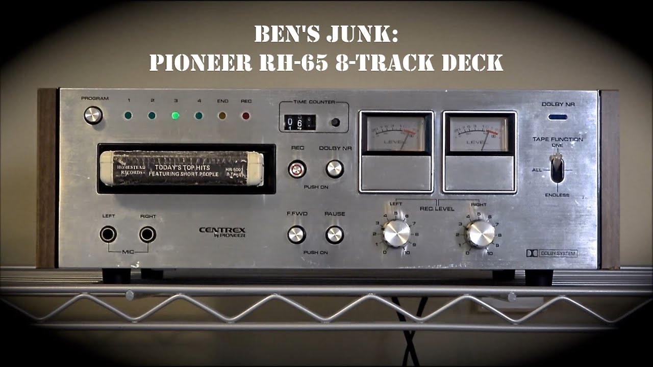 Oddity Archive: Episode 199.5 – Ben's Junk: Pioneer RH-65 8-Track