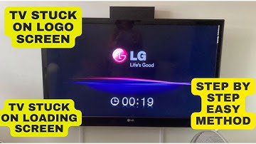 How to Fix Smart TV Stuck on Logo Screen - Samsung, Sony, LG TVs | 100% worked | Proven Methods
