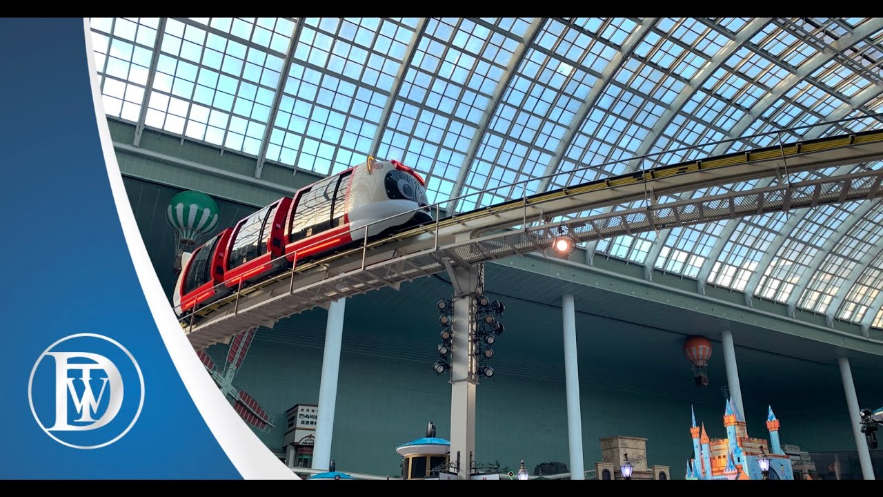 Lotte World Monorail POV 롯데월드 모노레일
