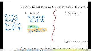Recursive Formulas for Sequences Part 2