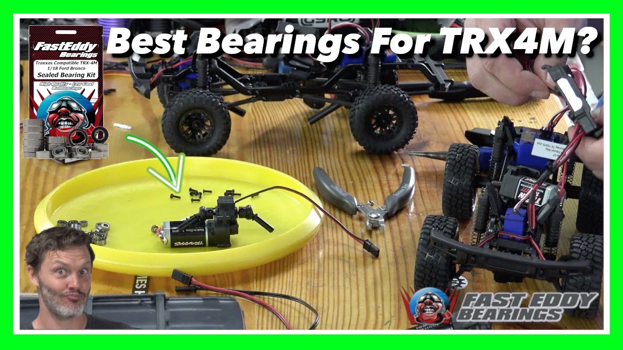 How to install Fast Eddy bearing for better TRX4M performance Holmes