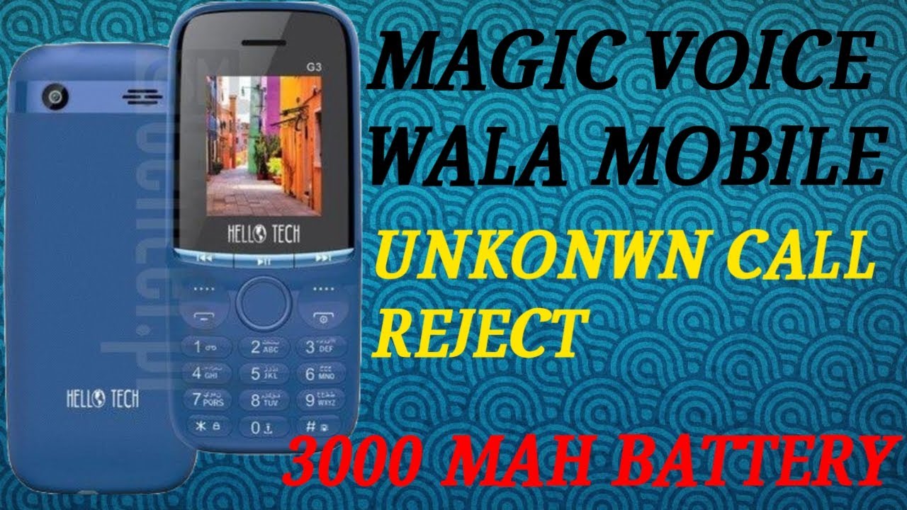 HELLOTECH G3 BEST DESIGN AND BIG BATTERY AND SLIM KEYPAD PHONE#mrreview ...