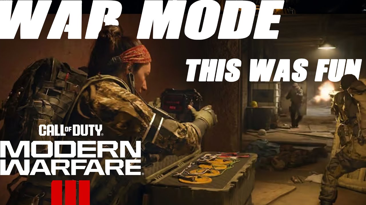 Modern Warfare III War Mode Gameplay | MW3 War Mode
