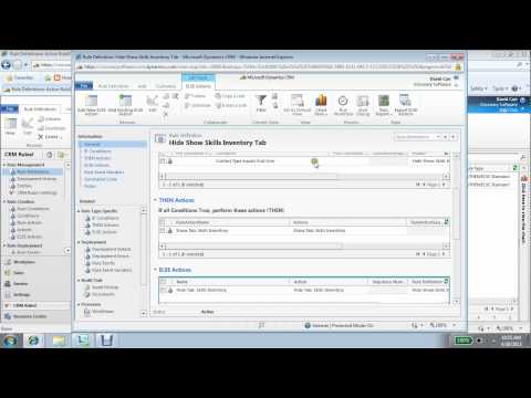 CRM Rules! for Microsoft Dynamics CRM 2011: Intro Demo #1