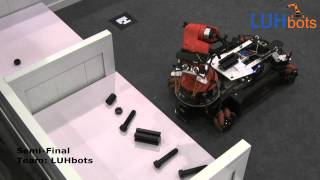 RoboCup 2015 - RoboCup@work - Semi-Final - LUHbots