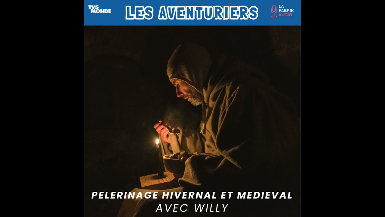 Pèlerinage hivernal et médiéval avec Willy