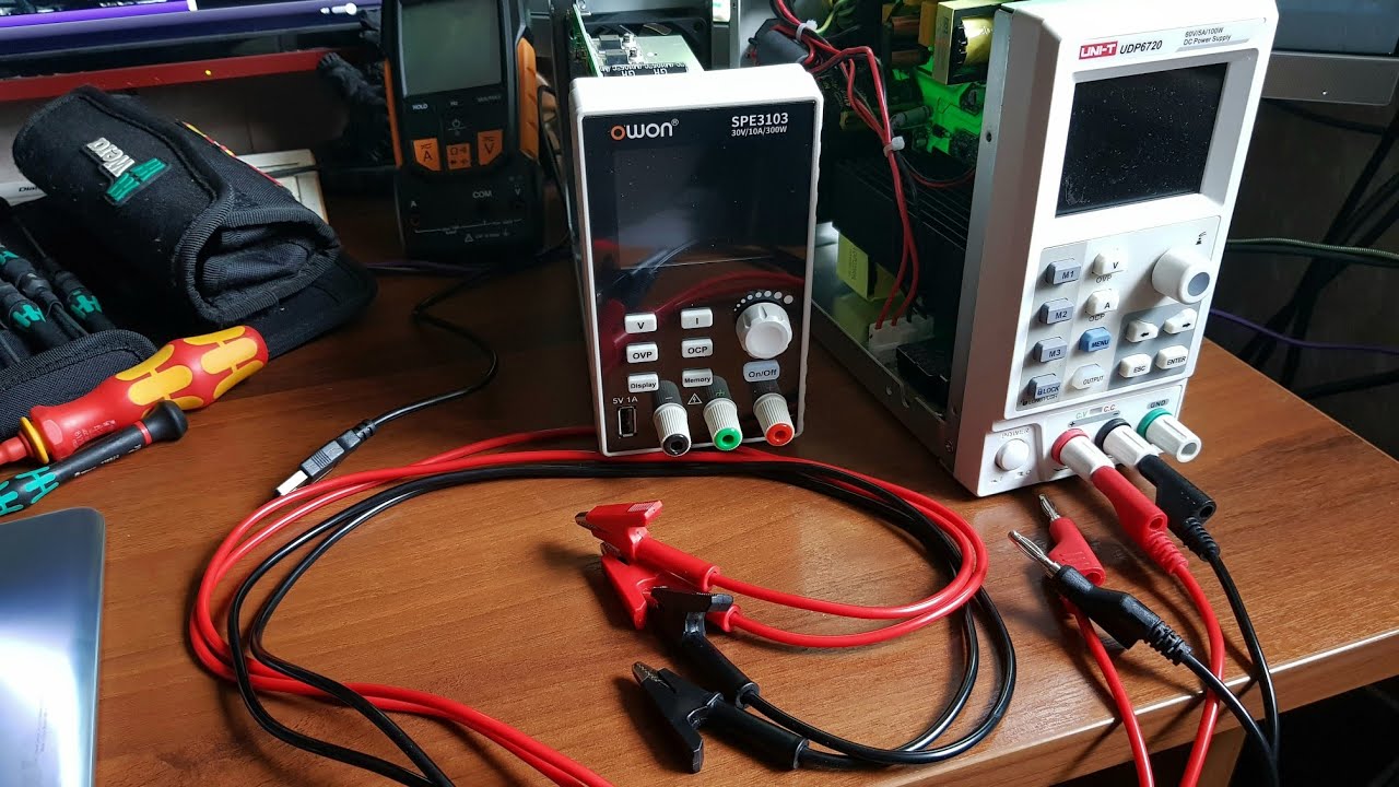 #ЗАРЯДНОЕ УСТРОЙСТВО- Лаб Блок Питания ( OWON + UNIT ) + Провода ...