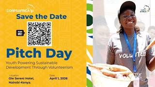 Save the Date (April 1st): Community-Led Ideas That Will Change Lives. CorpsAfrica