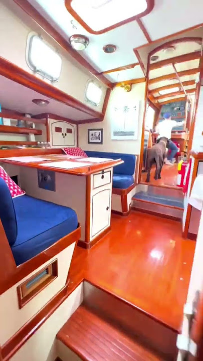 Could you live in this 75 foot sailboat?!