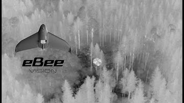 eBee VISION drone | Firefighting operation at night