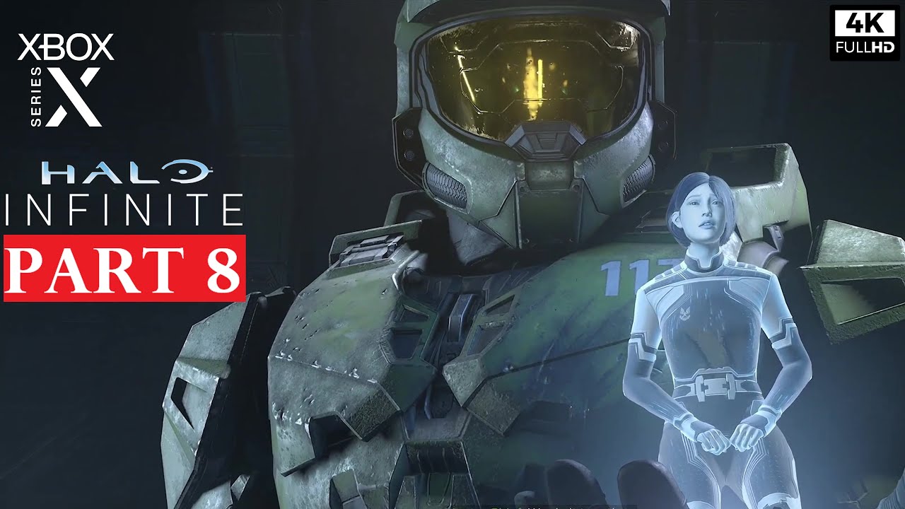HALO INFINITE Gameplay Walkthrough Part 8 [4K 60FPS XBOX SERIES X] - No ...