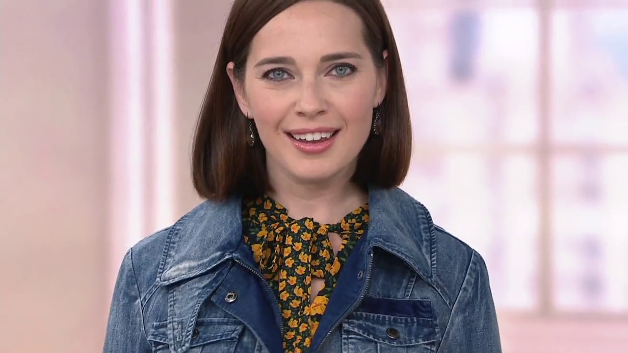 Sam Edelman Denim Jacket with Snap 