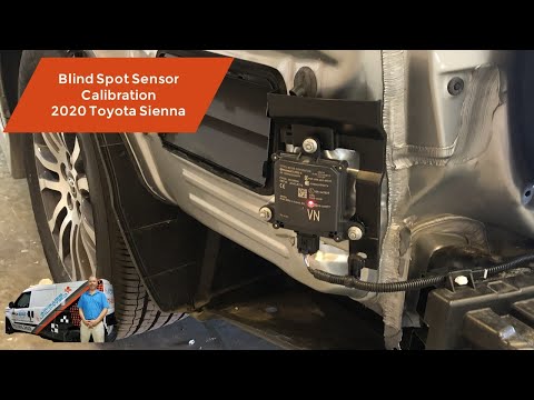 2012 Toyota Sienna Blind Spot Sensor Calibration