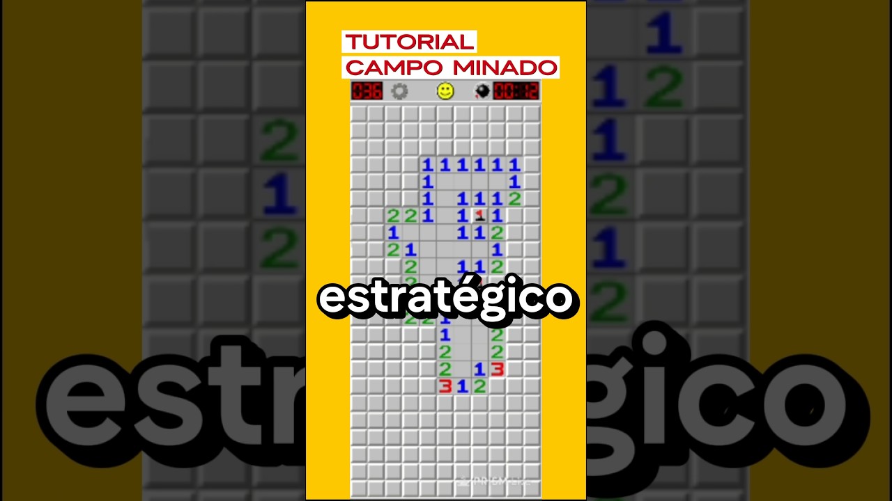 APRENDA JOGAR CAMPO MINADO 
