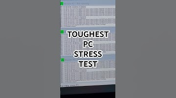 Toughest PC stability stress test #shorts #pc #pctips #pcbuild #benchmark #stresstest #pcgamer