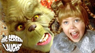 The Grinch Scares Cindy Lou | How The Grinch Stole Christmas (2000) | Big Screen Laughs