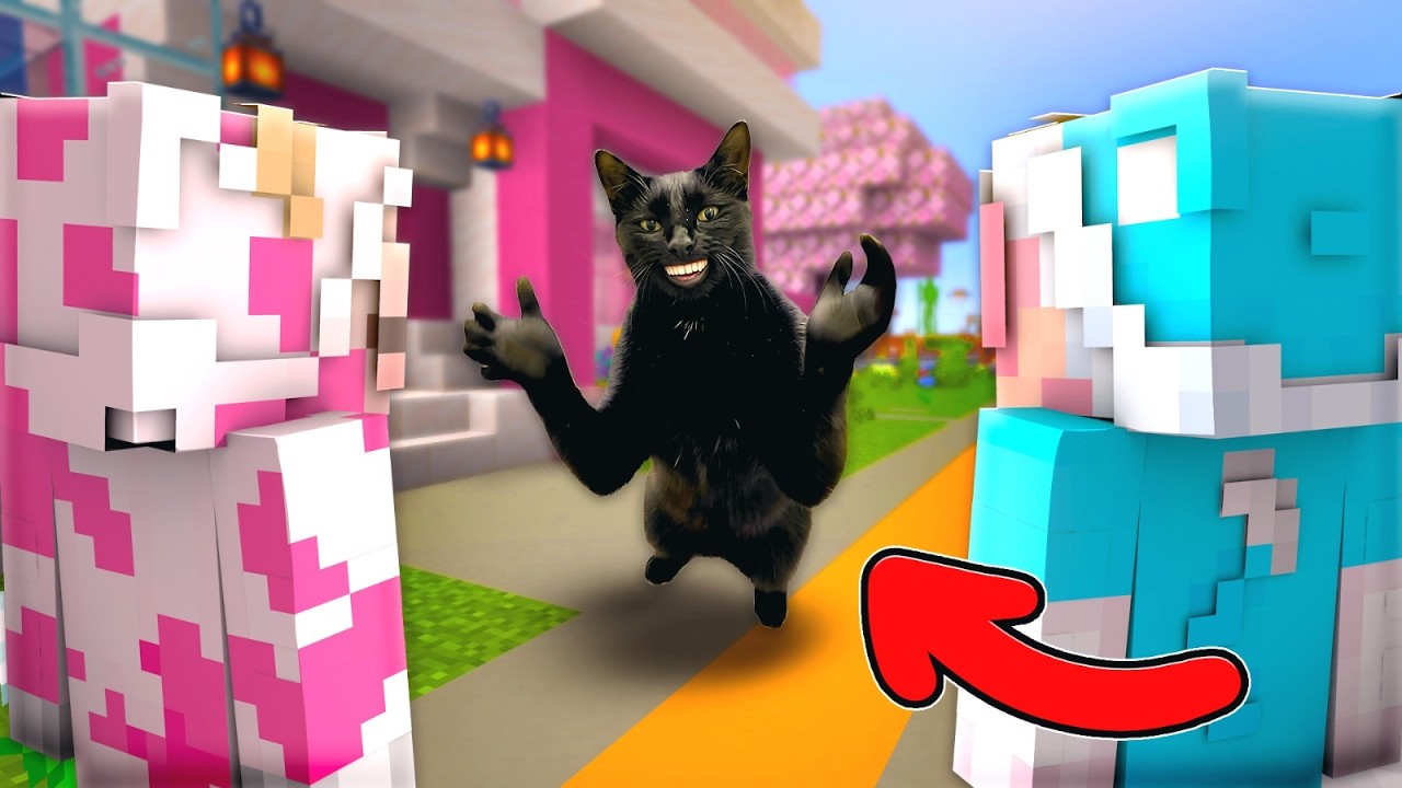 MOMON & ATUN MENEMUKAN CLAPPING CAT di MINECRAFT @BANGJBLOX