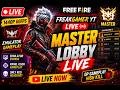 🔴FreakGamer YT LIVE 🔥 Master Lobby With VIP Panel and Bypass Today CS / BR Rank Push | #freefire