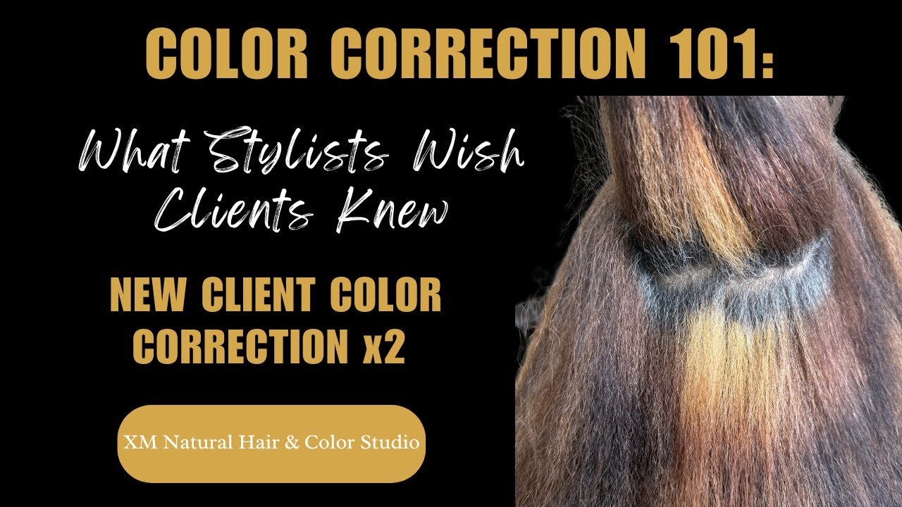 Color Correction 101: Not All Licensed Stylists Are Color Specialists📣 ...