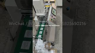 Mini Size Satin Ribbon Flexo Label Printing Machine + Ultrasonic Cutter#machine #factoryproducts #