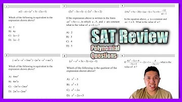 SAT Review Passport to Advanced Math Polynomials