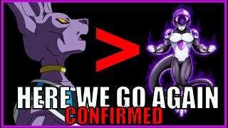 Beerus is Stronger Than Black Frieza Finally Confirmed