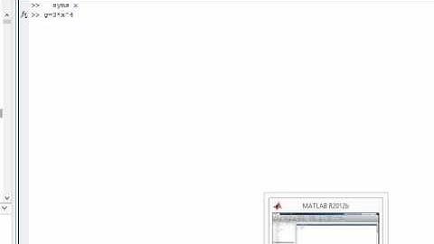 Derivación básica Matlab