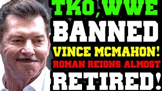 WWE News! WWE Banned Vince McMahon! Roman Reigns Believed He Was Retired! Tiffany Stratton Accused!