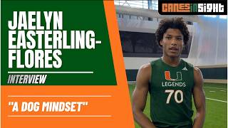 4-Star Safety Jaelyn Easterling-Flores on Miami's DB Legacy & His Recruitment | CanesInSight
