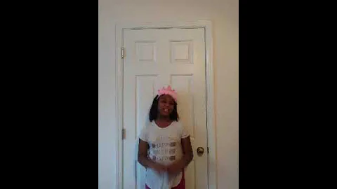 Happy Birthday Song sung by Brianna Yancey 10yrs