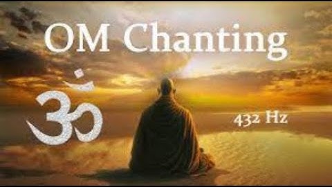 OM Chanting 432 Hz, Wipes out all Negative Energy, Singing Bowls, Meditation Music