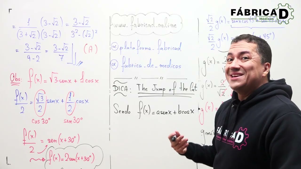 URCA 2019-2 - MÁXIMO E MÍNIMO DE FUNÇÃO TRIGONOMÉTRICA - DÚVIDA DA SEMANA