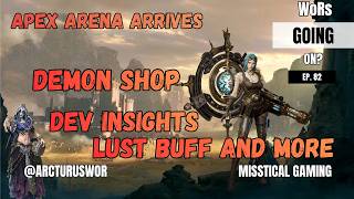 Demon Soldier Shop, Dev-insight, Apex Arena