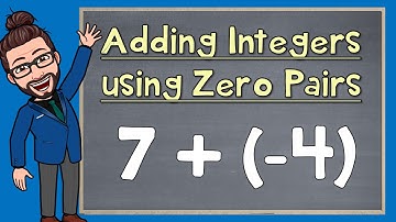 Add Integers with Zero Pairs - Step by Step | The Math Review | 7NS1a