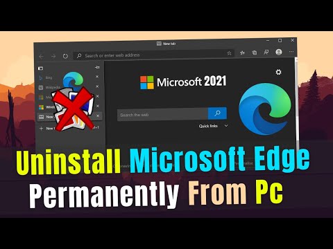 How to Uninstall Microsoft Edge Windows 10 | Uninstall Microsoft Edge Completely from PC! | 2021 hqdefault