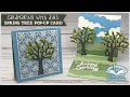 Cardmaking with Dies: Happy Spring Tree Pop-up Card