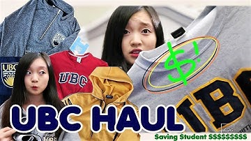 MY UBC HOODIE COLLECTION + UBC BOOKSTORE ADVICE (+first year advice)