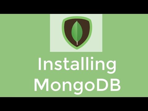 Install MongoDB -