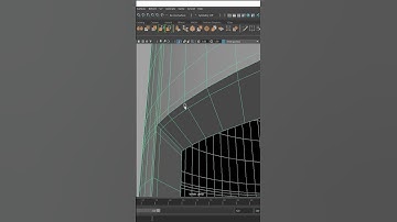 Complex Shapes Modeling in Autodesk Maya #maya #shorts
