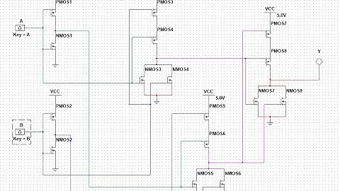 #shorts #backtobasics #cmos #xor #xorgate #multisim #simulation  CMOS XOR Gate