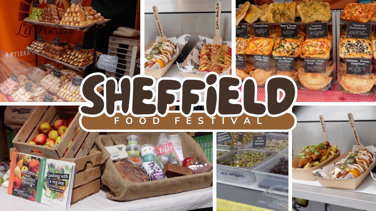SHEFFIELD Food Festival - Peace Gardens, Town Hall Square and Pinstone Street