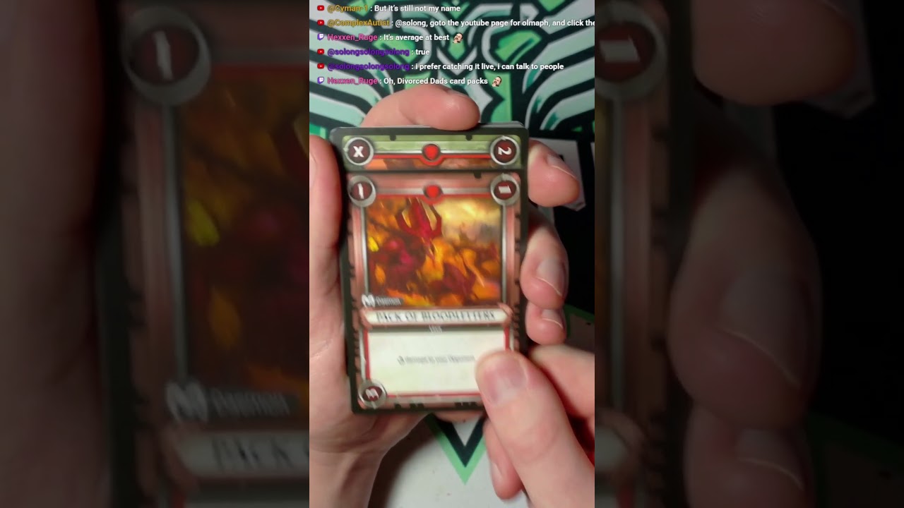 Opening Warhammer AOS TCG booster pack from stream, sub and maybe I will see you in the next one!?