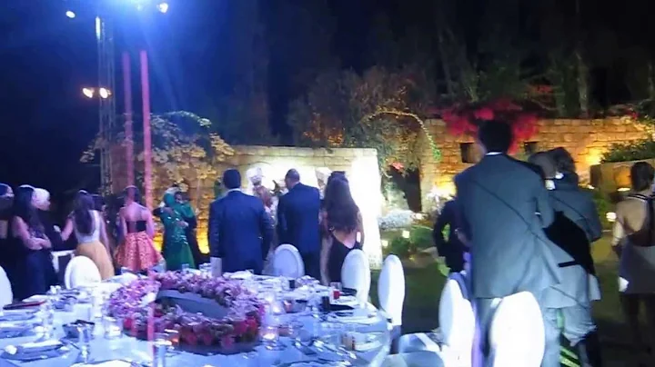 Linda and Karim's wedding in Beirut, Lebanon. Sept...