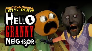 Hello Granny Neighbor! 👻👺[Annoying Orange Plays] screenshot 4