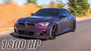 1300 HP BMW M240i G42 X-Drive | PT7275 Turbo | Extreme fast from 60-130 100-150 mph & 100-200 Km/h