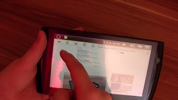 Archos 7 Home Tablet SkyFire Browser