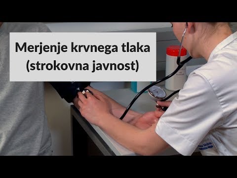 Video: Pojasnjena Meritev Krvnega Tlaka