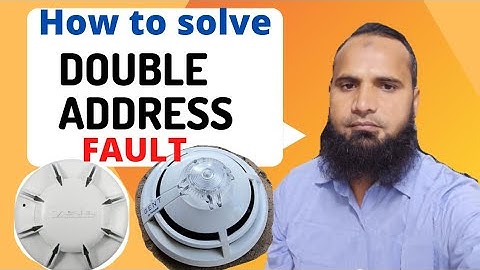 How to Solve the Double Address fault in FIRE ALARM PANEL ||  #zeta #firealarm #technology